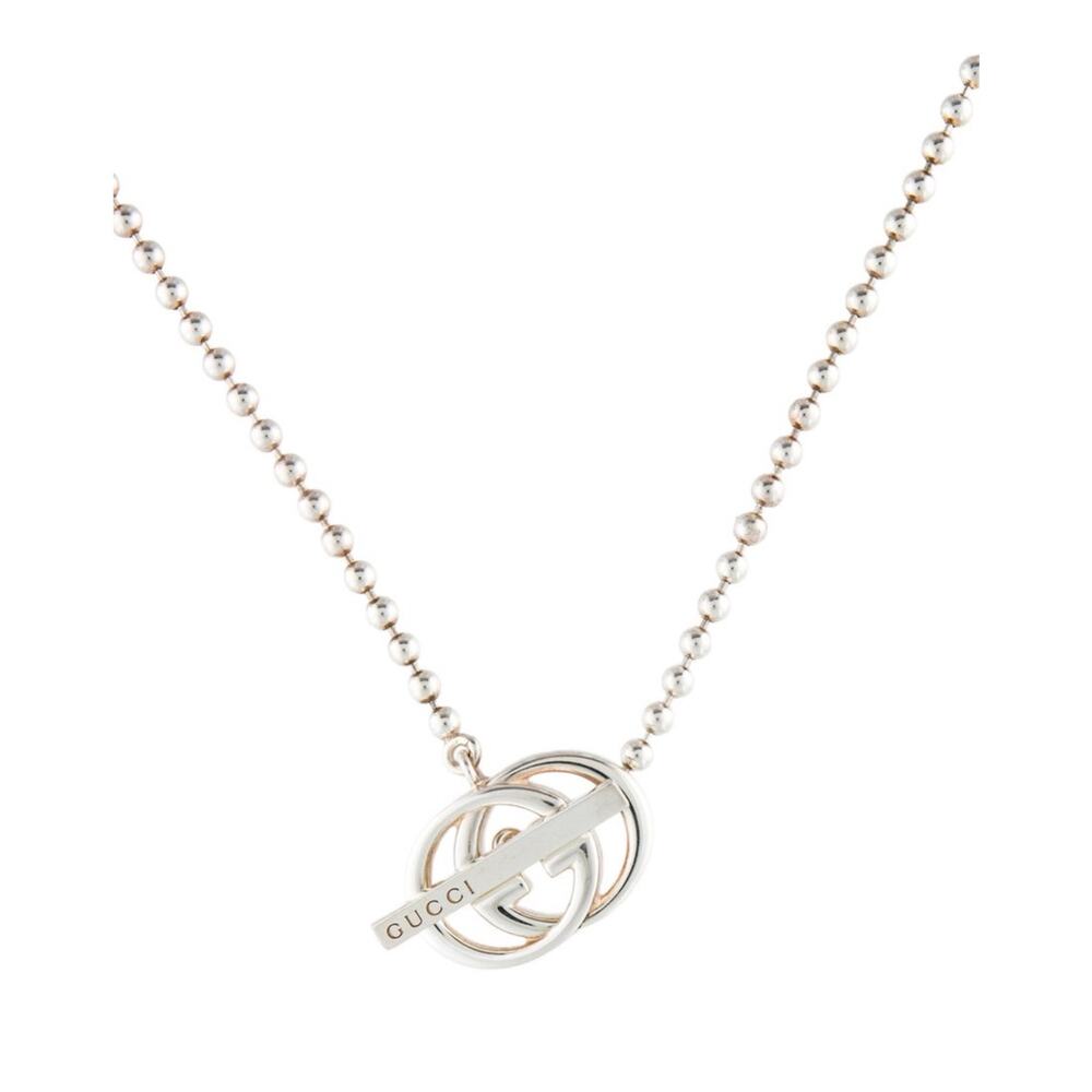 Gucci Interlocking G Ball Chain Necklace